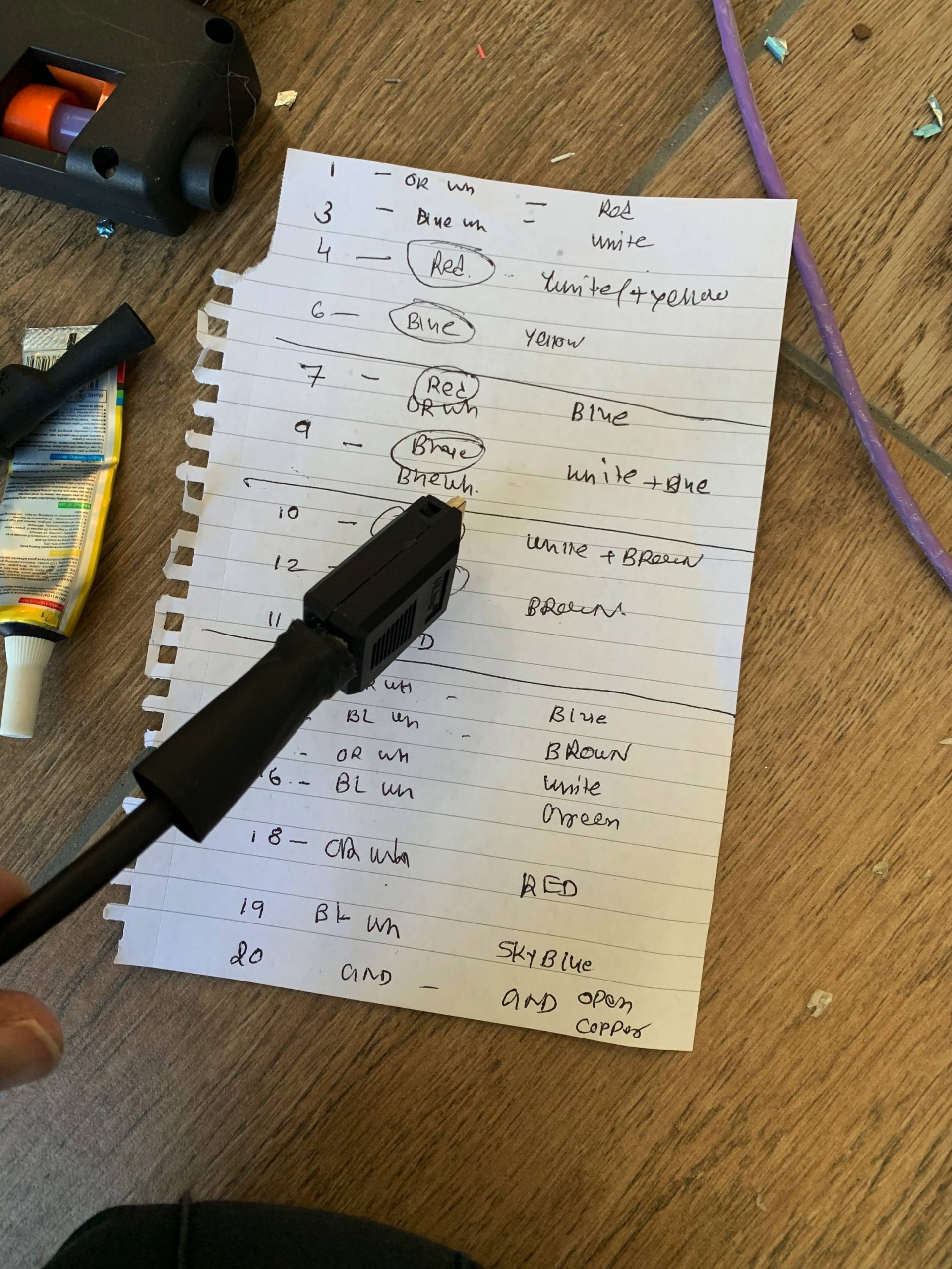 IN WALL HDMI cable End Repair