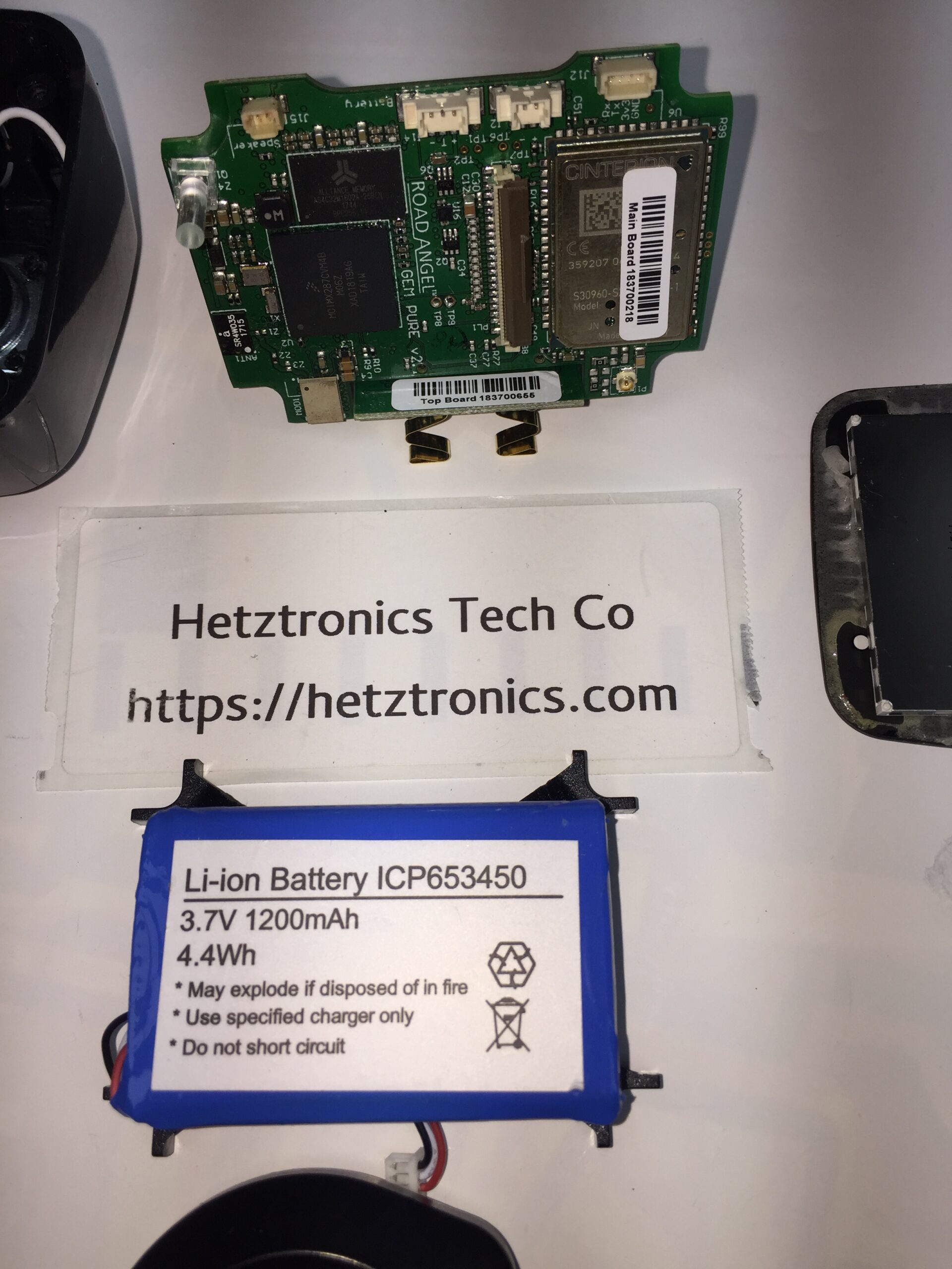 Road Angel – Pure Camera Battery Replacement & Charging Connector Repair Road Angel – Pure Camera Battery Replacement & Charging Connector Repair