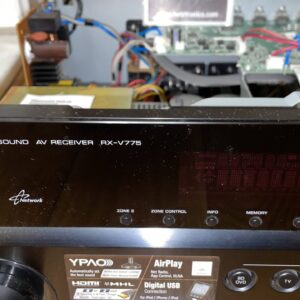 YAMAHA RX-V775 7.2 Channel AV Home Theater Receiver POWER ON/OFF CYCLE REPAIR